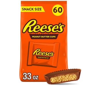 REESE'S Milk Chocolate Snack Size Peanut Butter Cups, sachet de bonbons, 33 oz (60 pièces) - Product Image 3