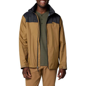Vêtements unisexe Coupe-vent léger pour homme Veste de pluie imperméable Veste coupe-vent à capuche Vêtements avec fermeture éclair - Product Image 1