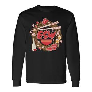 T-shirt a maniche lunghe Eat Ramen Sleep Work - Prodotto promozionale - Product Image 1