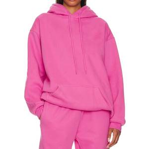 Nuevo Conjunto Deportivo Rosa con Logotipo Personalizado, Sudadera con Capucha de Manga Larga, Traje Deportivo Informal para Mujer, Estilo Urbano, Conjunto de Joggers para Mujer - Product Image 2