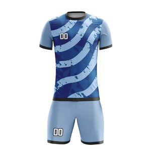 Uniforme de Fútbol Personalizado por Sublimación, Poliéster Transpirable de Secado Rápido, Conjunto de Camisetas de Fútbol con Logotipo - Product Image 4