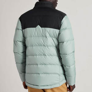 2025 conception personnalisée hommes haute qualité toile à capuche manteau d'hiver meilleurs prix bas bulle vestes - Product Image 4