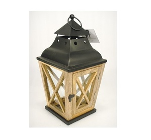 Decoration <b>Wood</b> Candle <b>Lantern</b> for Home Decor - Product Image 1
