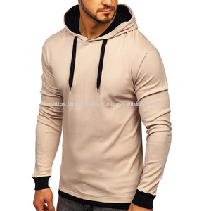 Sweat-shirts à capuche unisexes de qualité supérieure pour l'hiver, en polaire polyester/coton, écologiques, avec logo personnalisé en relief et fermeture éclair - Product Image 3