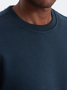 OEM/ODM personalizado hecho 100% algodón 320 GSM sudadera de alta calidad de gran tamaño Boxy Fit Basics cuello redondo sudaderas con capucha y sudadera - Product Image 6