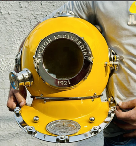 หมวกดำน้ำโบราณ Handmade1921 Anchor Engineering คุณภาพเยี่ยม หมวกดำน้ำแบบสกูบา คุณภาพสูง - Product Image 1