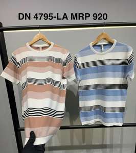 Camiseta de jeans de moda en tela de punto suave con tamaño libre Ropa casual cómoda y elegante para distribuidores mayoristas a granel - Product Image 5