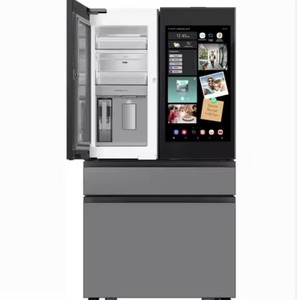 Réfrigérateur à portes françaises intelligentes de 36 pouces, profondeur standard, 4 portes, 22,5 pi³, prêt à être expédié Connectivité USB Son Surround Haute Capacité - Product Image 3