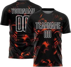 Tenue de football, uniforme de haute qualité, style rétro, uniforme de football personnalisé imprimé, haut de gamme, short d'entraînement, enfants, futbol - Product Image 2