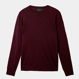 Pulls à col en V pour homme personnalisés 2025, fins, anti-froissement, tricot doux avec manches raglan profondes, poignets et ourlet côtelés, hiver - Product Image 1