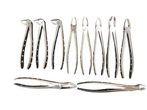 Juego de fórceps de extracción dental de acero inoxidable de primera calidad Juego completo de extracción de dientes para dentistas, instrumentos quirúrgicos dentales - Product Image 4