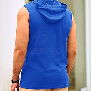 Nouveau style de mode Sweats à capuche sans manches légers et respirants pour hommes à bas prix pour l'hiver - Product Image 4