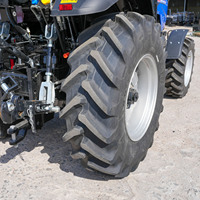 Tracteur agricole à roues de 50 ch avec cabine