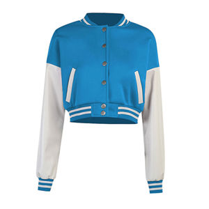 Chaquetas Varsity Cortas para Mujer en Venta, la Mejor Calidad, Diseño Personalizado, Ropa al por Mayor, Ropa Casual, Chaqueta Varsity Hecha para Mujer - Product Image 5