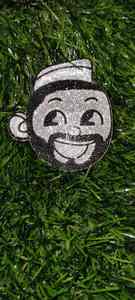 Pendentif personnalisable en argent sterling 925 fait main, design de visage de dessin animé, style hip-hop glacé pour hommes, moissanite - Product Image 2