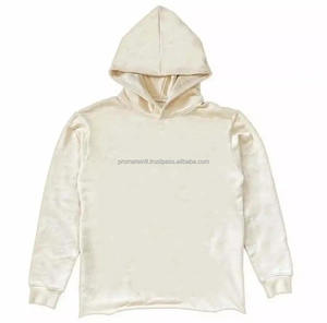 Customizable Heavyweight Acid Wash Pullover <b>Hoodie</b> for <b>Men</b> 100% Cotton Vintage Thick Raw Hem Distressed Ripped <b>Plain</b> Dyed Winter - Product Image 3