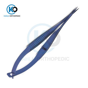 KAHLU-Tijeras de microcirugía oftalmológica, herramienta ortopédica recta de 5mm de hoja larga, muy alta calidad - Product Image 5