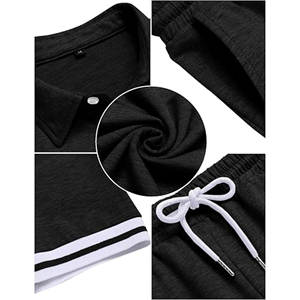 Conjunto informal de entrenamiento para hombre, camiseta y pantalones cortos con corte atlético, perfecto para ejercicio físico o ropa de fin de semana - Product Image 5