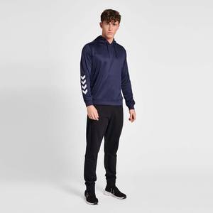 Sweat à capuche de gymnastique brodé de logo personnalisé pour hommes de grande taille 6XL 100% coton anti-rétrécissement polyester polaire thermique pour l'automne et l'hiver - Product Image 4