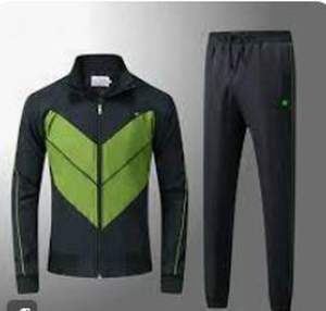 Ensemble de survêtements de football d'hiver pour hommes, polyvalents, à fermeture éclair intégrale, écologiques, respirants, de haute qualité, pour l'entraînement - Product Image 1