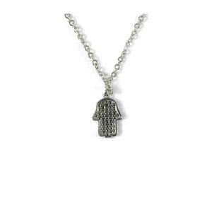Collier pendentif fin mauvais œil - Product Image 1
