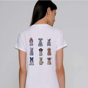 Parche de perro para planchar, 10 piezas, parches bordados cruzados, apliques de colores mezclados, parches cruzados para ropa, chaquetas, mochilas, pantalones vaqueros - Product Image 4