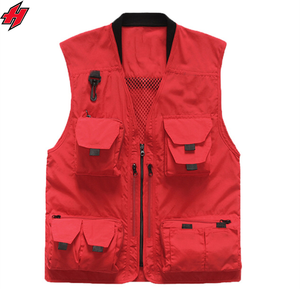 Chaleco Cargo con múltiples bolsillos para hombre para Escalada, tiro, fotografía, enganche, pescador, periodista, chaleco de pesca - Product Image 2