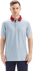 Camisas de Golf Casuales para Hombre de Alta Calidad a Precio de Fábrica OEM, Tejidas, de Secado Rápido, Transpirables, Bordadas, Personalizadas al por Mayor - Product Image 2