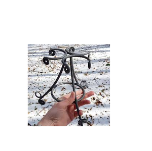 ฮอร์นโลหะฮอร์นยืนดื่มเบียร์ยุคกลางของแท้พร้อมขาตั้งเหล็กและไวน์ในราคาที่ดีที่สุด - Product Image 3