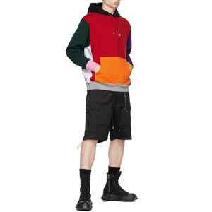 Sudadera con capucha de gran tamaño unisex de algodón 100%, capucha de polo de hombre personalizable 3D de lujo con logotipo de estampado alto y hombros caídos - Product Image 4