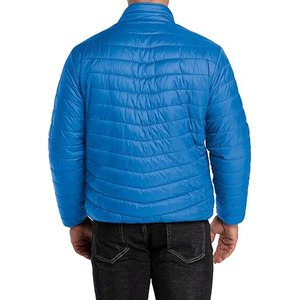 Veste matelassée pour homme en duvet d'oie de haute qualité, brillante et à bulles - Product Image 4