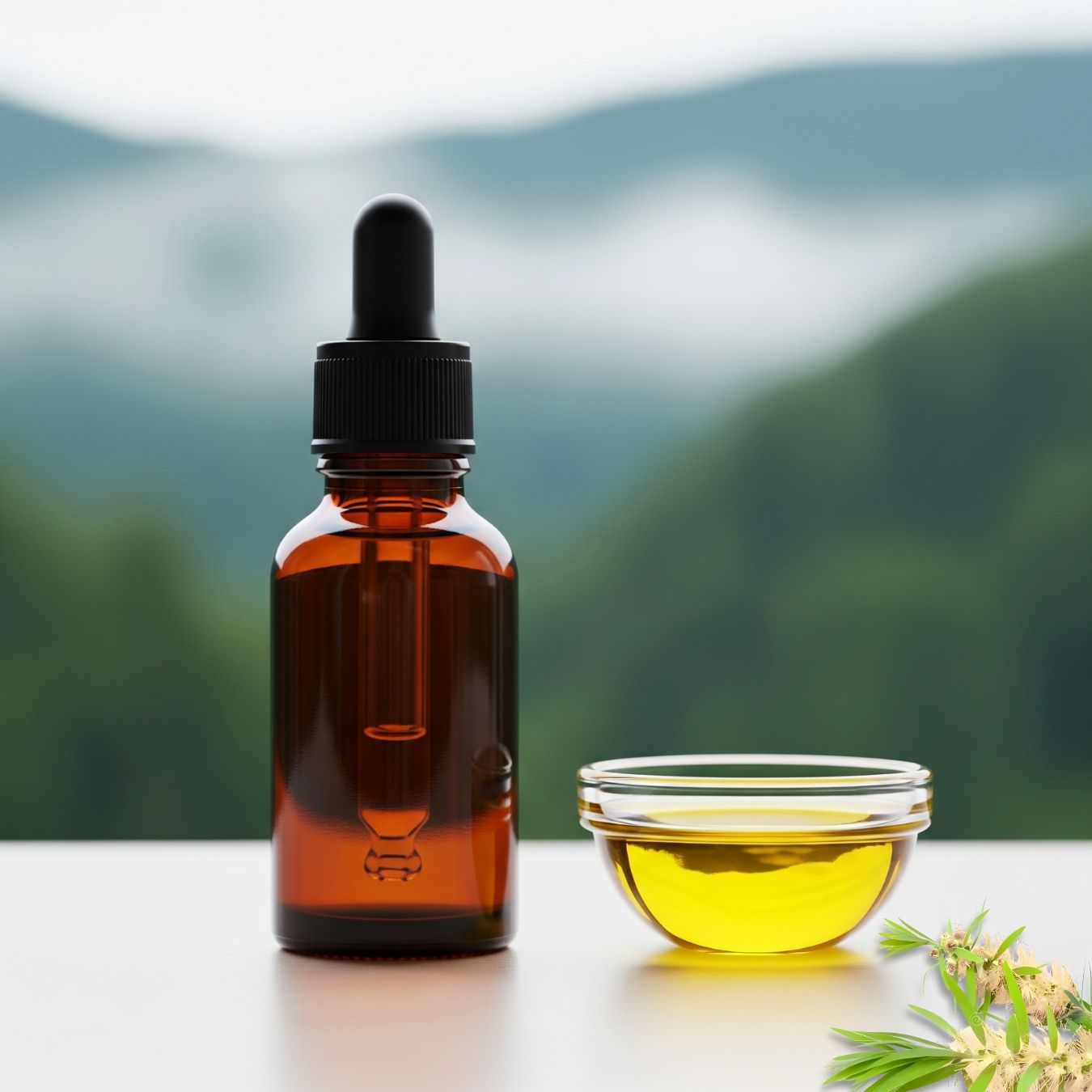 Clear to pale yellow in color