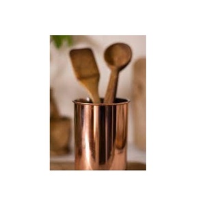 Porte-cuillère rond en cuivre/support pour la cuisine et les outils et gadgets de cuisine porte-cuillère en cuivre au meilleur prix - Product Image 2