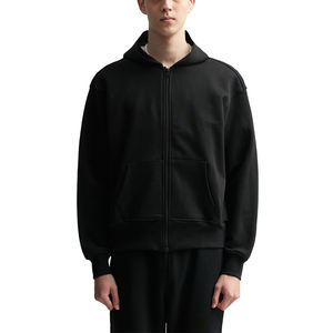 Custom Logo Embroidered Winter Pullover Hoodie Sweatshirt 100% Cotton <b>Fleece</b> High Quality for <b>Men</b> and Women Wholesale - Product Image 3