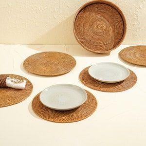 Sets de table en jonc de mer durables et légers, vente en gros pour un usage quotidien et des occasions spéciales - Product Image 4
