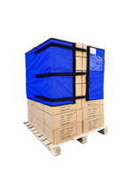 Fabrieks prijs PE/PVC palletwikkelneth, zachte beschermende verpakkingszak voor rijstproducten, milieuvriendelijk, wateroplosbaar