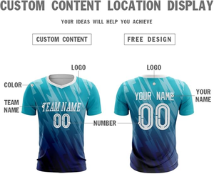 Tenues de football unisexes personnalisées en gros, tendance, avec votre propre design, impression numérique OEM, 100% polyester, performance élite - Product Image 2