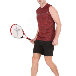 Camisetas Deportivas Transpirables al por Mayor para Hombre, Talla Grande, para Fisicoculturismo, Entrenamiento Muscular, Gimnasio, Camiseta Deportiva a Cuadros, de Secado Rápido - Product Image 2