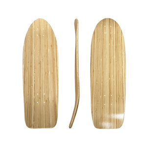 Planches de skateboard <span class=keywords><strong>mini</strong></span> cruiser old school personnalisées de haute qualité 30" x 9.4" en bambou et érable canadien OEM pour Land Surf Fish <span class=keywords><strong>Skate</strong></span> - Product Image 1