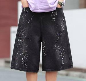 Pantalones cortos de mezclilla deportivos informales para hombre más vendidos 100% algodón transpirable cómodo fabricación diseño de moda del proveedor barato - Product Image 5