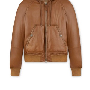 Chaqueta cortavientos de calle alta de poliéster/algodón Unisex para hombres y mujeres, impermeable, transpirable, con capucha, moda universitaria de invierno - Product Image 2