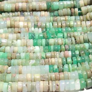 Perles de Chrysoprase Naturel Vert de Qualité AAA, Meilleures Ventes, 16 Pouces, 6mm-8mm, Teintées, Simples, pour la Fabrication de Bijoux et Artisanat - Product Image 4