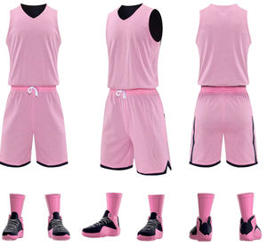 Maillot et short de basketball haut de gamme, tissu léger, respirant et à séchage rapide, vêtements d'équipe en gros - Product Image 5