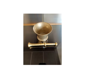 Ensemble mortier et pilon en laiton traditionnel pour broyer les herbes, moudre et écraser les épices, taille personnalisée, best-seller - Product Image 4