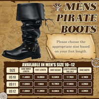 Bottes médiévales de pirate de la Renaissance, faites à la main en cuir PU, motif arc-en-ciel, chaussures de costume d'Halloween, objet de collection artistique pour hommes