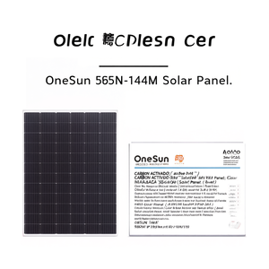แผงโซลาร์เซลล์ OneSun 565N-144M ขนาดเซลล์ 182 มม. x 182 มม. ผลิตในสหรัฐอเมริกา - Product Image 2