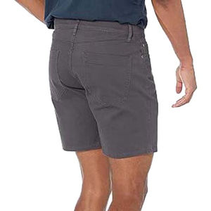 Conjunto de Chaqueta y Pantalones Cortos de Mezclilla de Color Personalizado, Estilo Urbano para Hombre, Invierno, Casual, Diseño de Cinco Bolsillos, Remaches Metálicos, Alta Calidad - Product Image 3