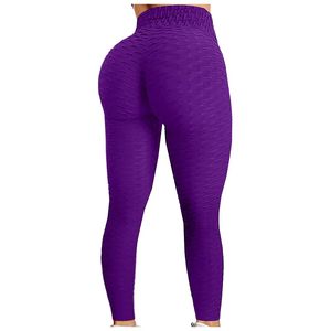 Mallas de Yoga personalizadas de alta calidad para mujer, cintura elástica media, transpirable, secado rápido, nuevo diseño, informal, Fitness Plus, Invierno - Product Image 4