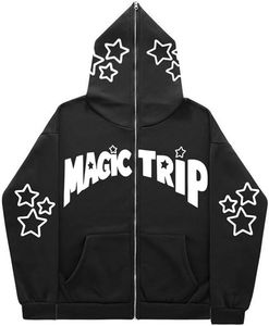 เสื้อฮู้ดผู้ชายโอเวอร์ไซส์ผ้าฝ้าย100% พิมพ์ลายได้ตามต้องการสไตล์สตรีทพิมพ์ลายพัฟ3D - Product Image 4