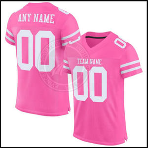 Camiseta de fútbol americano sublimada personalizada profesional Camiseta de fútbol americano local y visitante - Product Image 4